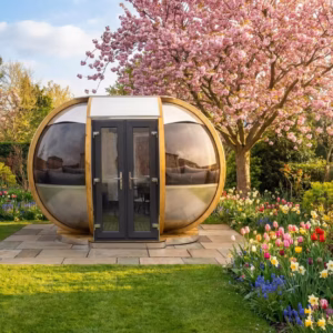 Medium Oval House Garden Pod by Ornate Garden
