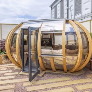 The Deluxe Supreme Garden Pod by Ornate Garden