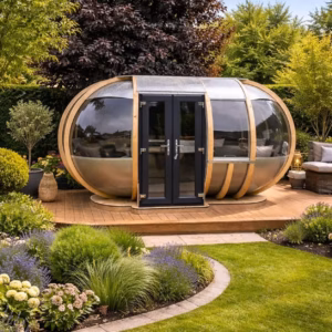 Off Set Oval House Garden Pod by Ornate Garden
